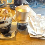 ベトナムデリ珈琲 瀬戸本店 - ベトナムコーヒーゼリーと、ベトナムコーヒー