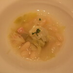 フォルトゥーナ - 春キャベツと白インゲン豆のリボリータ