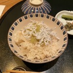嵯峨沢館 - 炊き込みご飯