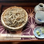 月与の童屋 - ざるそば