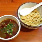 麺屋 高橋 - 辛つけ麺１玉のアップ