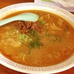 一心軒 - お昼は担々麺、いただきます。(´◡`๑) 