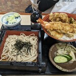 Sugino Ya - 天丼蕎麦セット