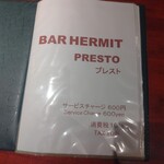 BAR HERMIT - 