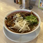 肉汁麺ススム - 肉汁麺レベル2 チーズ乗せ