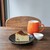 you.ta coffee - 料理写真:◆ピーナッツバターバスクチーズケーキ（税込600円）
          ◆コーヒー（税込550円）