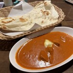 アジアン食堂 スーリヤ - バターチキンカレー