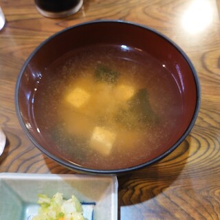 Terauchi - 豆腐とワカメの"なんでもない"お味噌汁が、これまた良いんです。