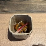 瓢六亭 - 先付、鰻の煮凍