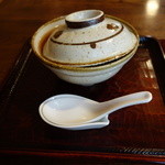 並木藪蕎麦 - 「鴨抜き」の蓋付き丼