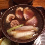 並木藪蕎麦 - 「鴨なんばん」     2014年2月
      