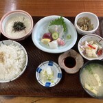 お食事処　淡海 - 山かけ定食　1600円　ご飯大