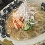 炭火焼肉 日本橋イタダキ - さっぱり冷麺も最高