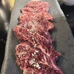 炭火焼肉 日本橋イタダキ - ハラミも最高