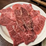 炭火焼肉 超世界 - おまかせ5種盛り