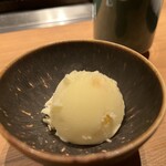 すすきの焼肉きらく - ゆずシャーベット