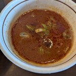 横濱家 - 辛つけ麺のつけ汁