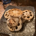 タイニーカフェ - 蓮根のクミンシード炒め