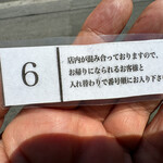 パティスリー タンドレス - 6番札をゲット!!!