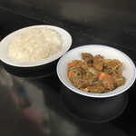 コチン ニヴァース - マトンペッパーマサラとサスランライス