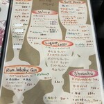 コチン ニヴァース - ドリンクメニュー②