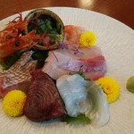 Kanzen Koshitsu Izakaya Kushiyaki Moga Ru - 串焼き居酒屋のお刺身なのに鮮度＆クオリティ高め！