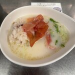 黄金の塩らぁ麺 ドゥエ イタリアン - リゾット美人玄米ご飯(☆☆☆)