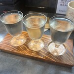 Kurosawajiri Jukuhonjin Sakura Zushi - 吟醸酒利き酒セット