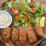 カフェ アルターナ - 牡蠣フライアップ
