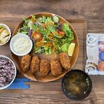 カフェ アルターナ - 安芸津牡蠣らんちとサービスのかりんとう
