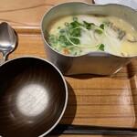 はんごう雑炊の店 山 - 山かけもずく 1,240円