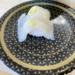 Hama Zushi - 真イカゆず塩　※本日食べた握りは全てしゃりの量を半分で発注しています