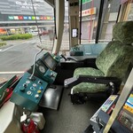 たち花 - おまけの運転席。進んでるのね