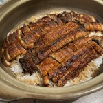 Obanzai Sengyo Hachiya - 鰻の土鍋ご飯