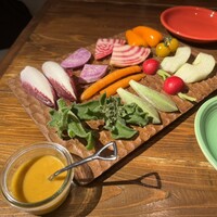 やさいの王様 銀座店 - ★★★★野菜の前菜★★★★
                    不思議なお野菜がたくさんあり、見た目も食感も楽しめました！