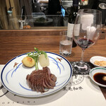 黒毛和牛 ステーキハウス もり川 - 150gで食べ易くなんぼでも頂けそうです。焼いてからオーブンで仕上げて余分な油が抜けて旨し！付け合わせの煮込み大根美味しいです。