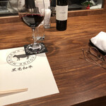 黒毛和牛 ステーキハウス もり川 - 赤ワイン、ケンゾーエステイトのリンド美味しかったです。
