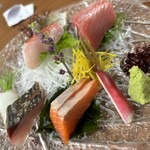 うなぎ割烹山田 - お刺身盛り込み