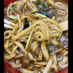 菜食健美 里味 - 特製カレーうどん（いのしし）　byまみこまみこ