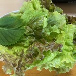 ソナム - サムギョプサルの野菜