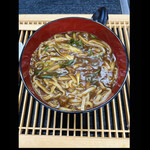 菜食健美 里味 - 特製カレーうどん（いのしし）　byまみこまみこ