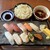 海山亭いっちょう - 料理写真:寿司10貫盛り合せ、小うどんセット、1,749円。