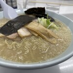 Nagase Ramen - にごりラーメン 大盛り 海苔追加サービス♪