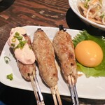 Nama Tsukune Genya - 生つくね、明太子マヨつくね