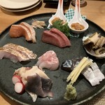 魚と酒 めから鱗 - お刺身