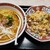 中華食堂一番館 - 料理写真:担々麺とミニ麻婆丼
