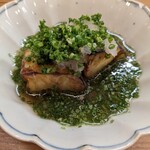 割烹 市川 - 揚げ茄子