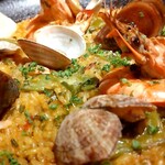 anocado - 魚介のパエリ魚介のパエリャャ