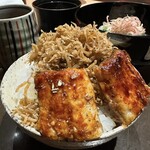 Nihon Ryouri Tokusen - 白米にちりめん山椒ぶっかけwith鰻