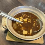百年亭 - 土鍋のお味噌汁